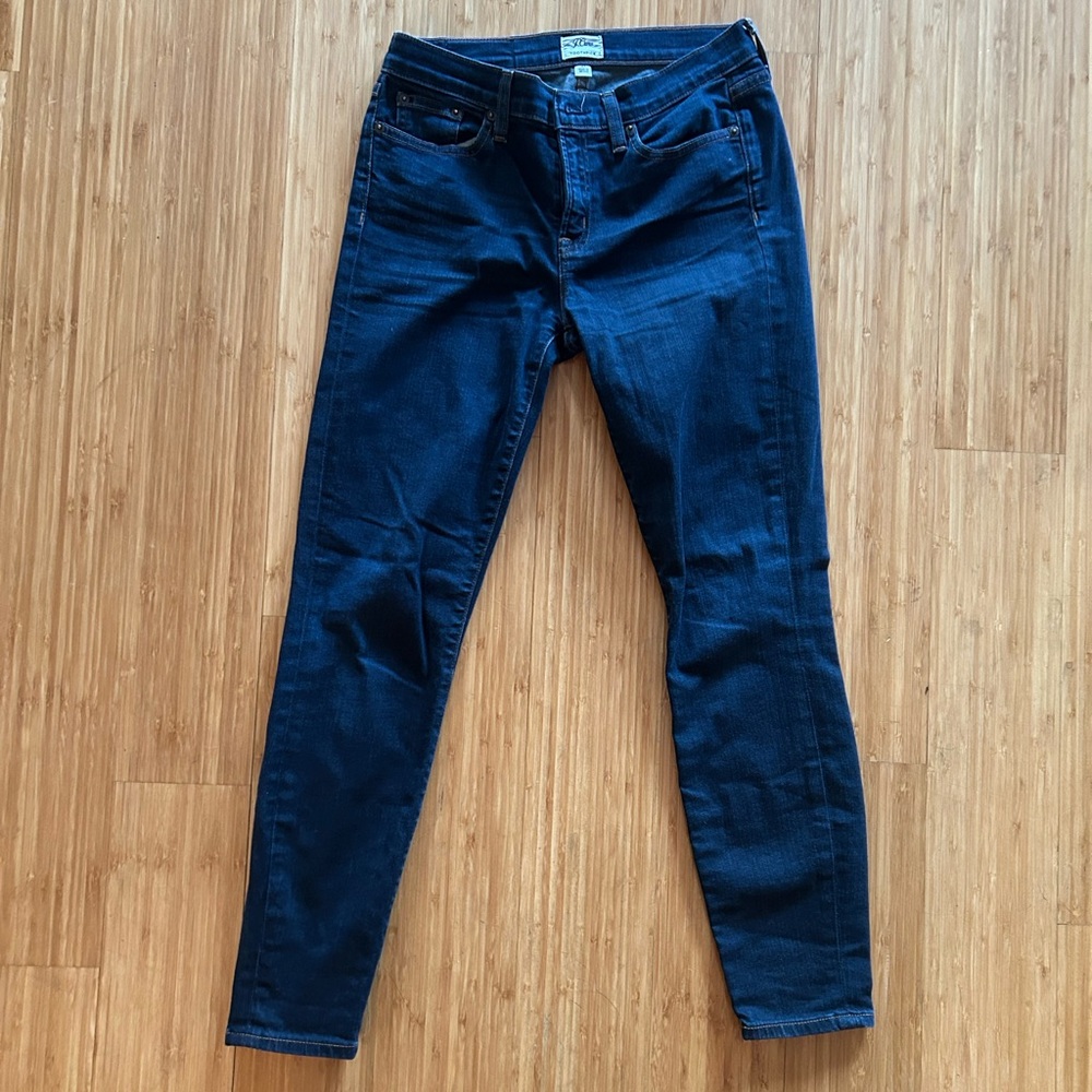 J Crew Toothpick Ankle Jeans Size 27